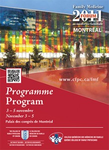 Family Medicine Forum 2011 Program cover