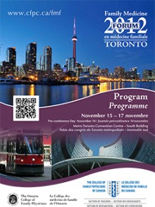 Family Medicine Forum 2012 Program cover
