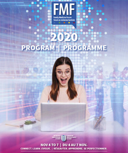 Family Medicine Forum 2020 Program cover